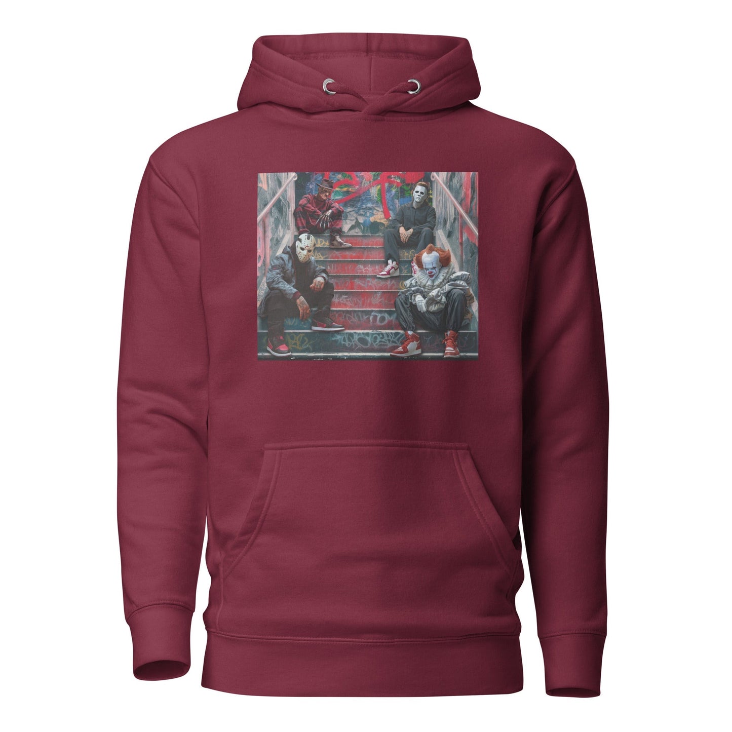 Horror Characters Chillin Hoodie