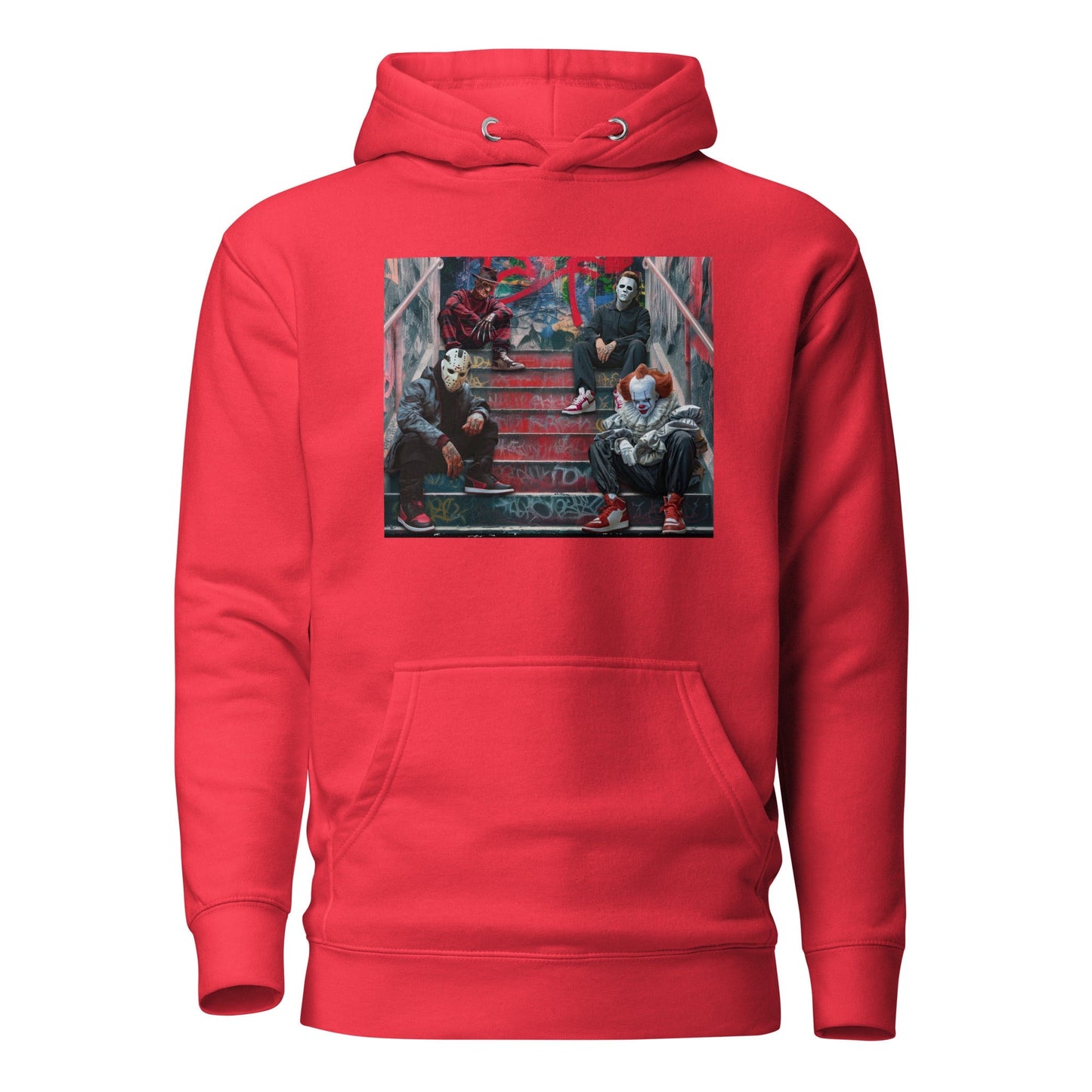 Horror Characters Chillin Hoodie