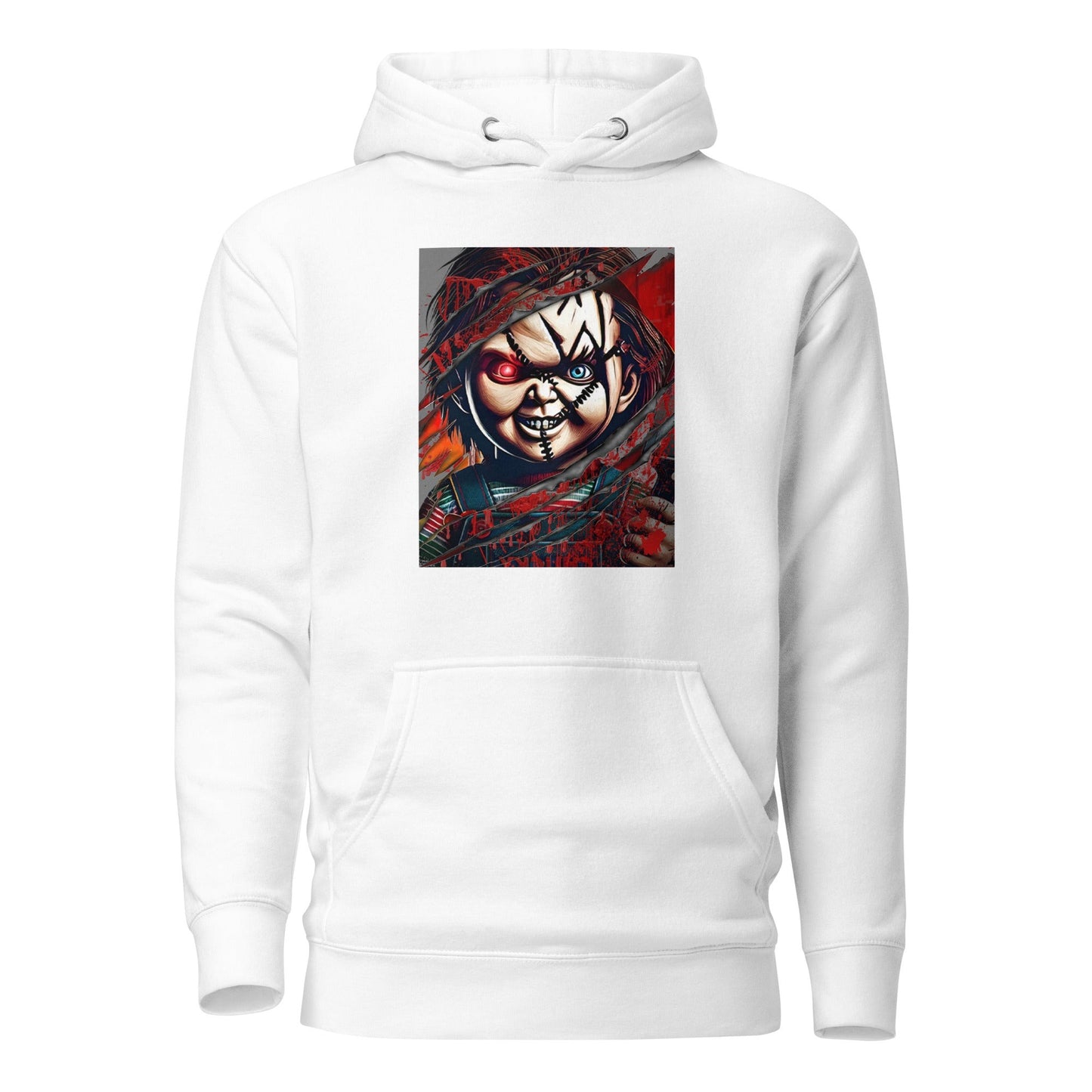 Chucky Doll Scratch Look Hoodie