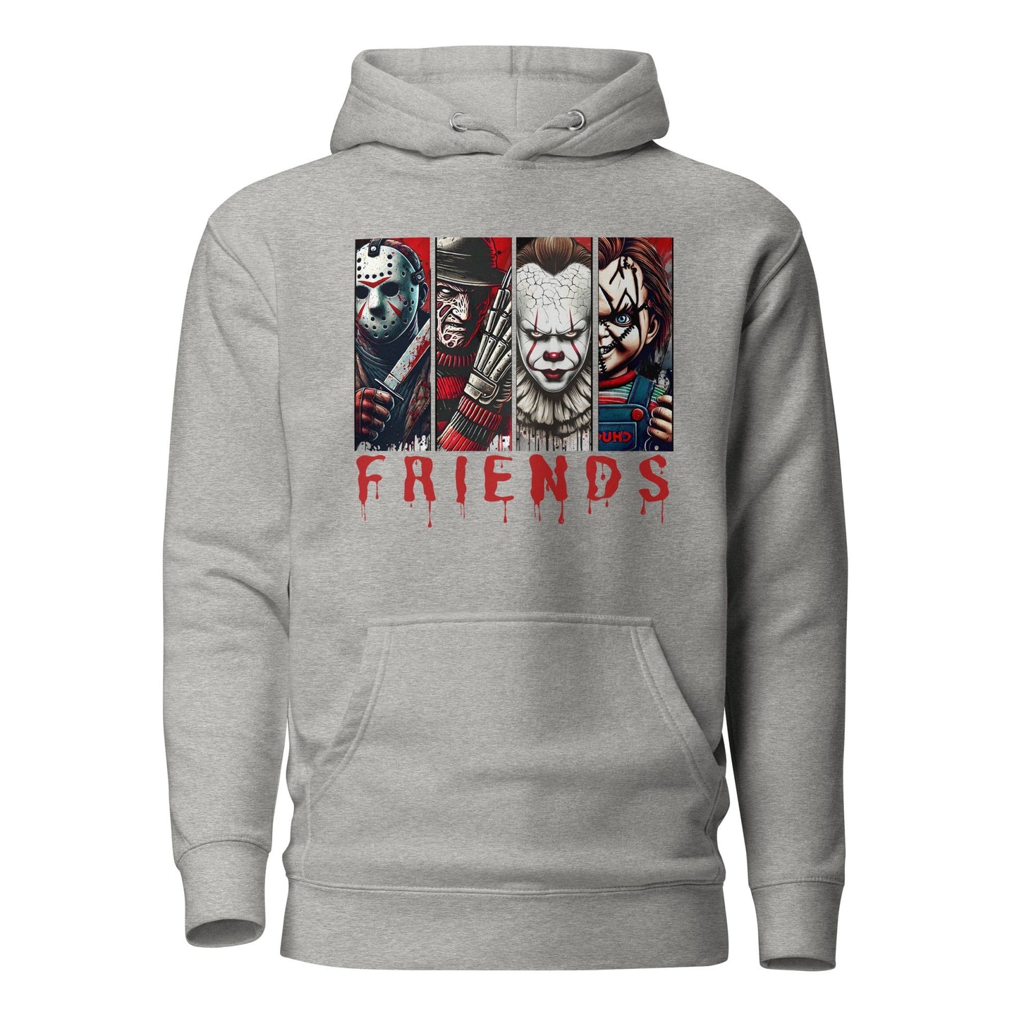 Halloween Horror Character Friends Hoodie