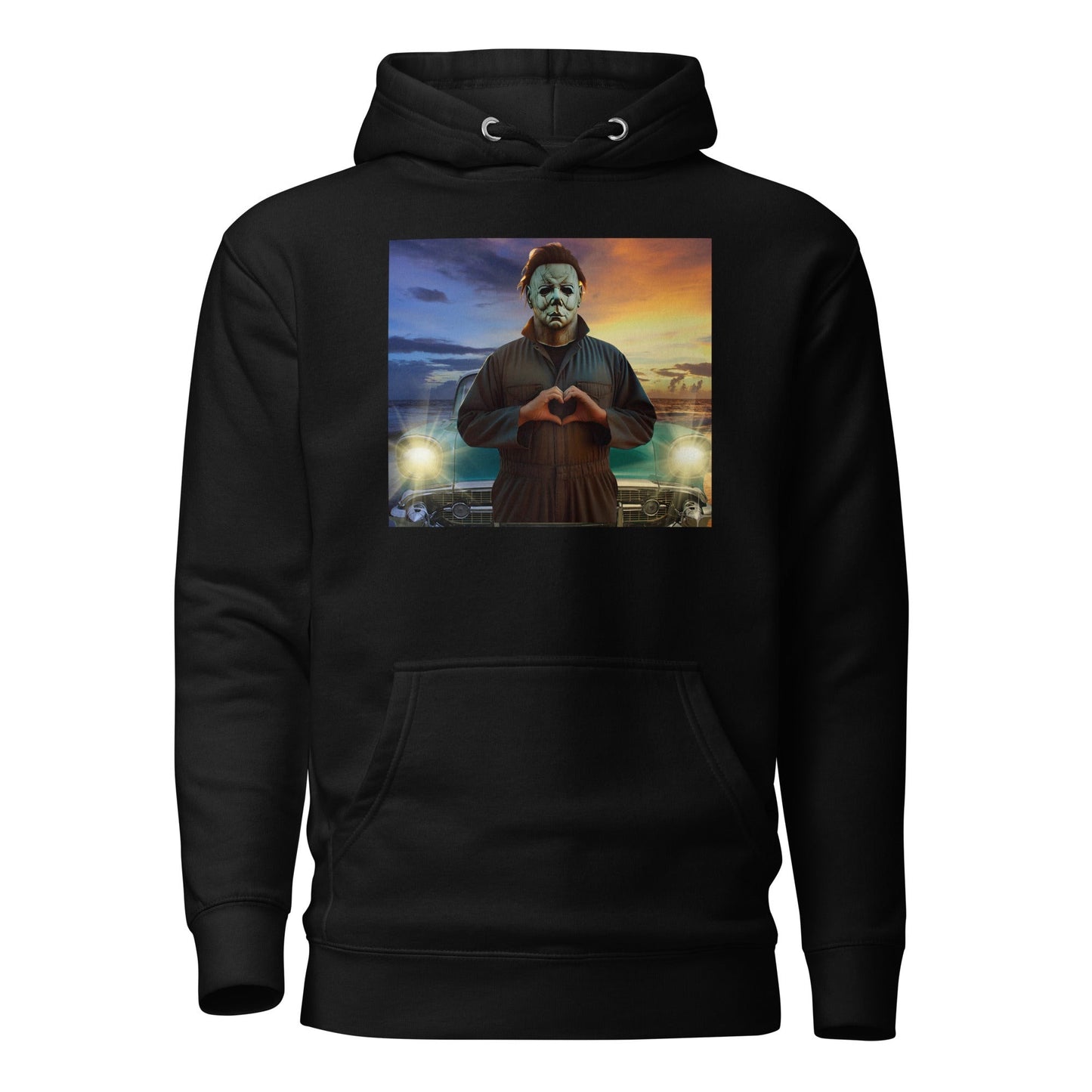 Hand Heart Michael Myers Hoodie