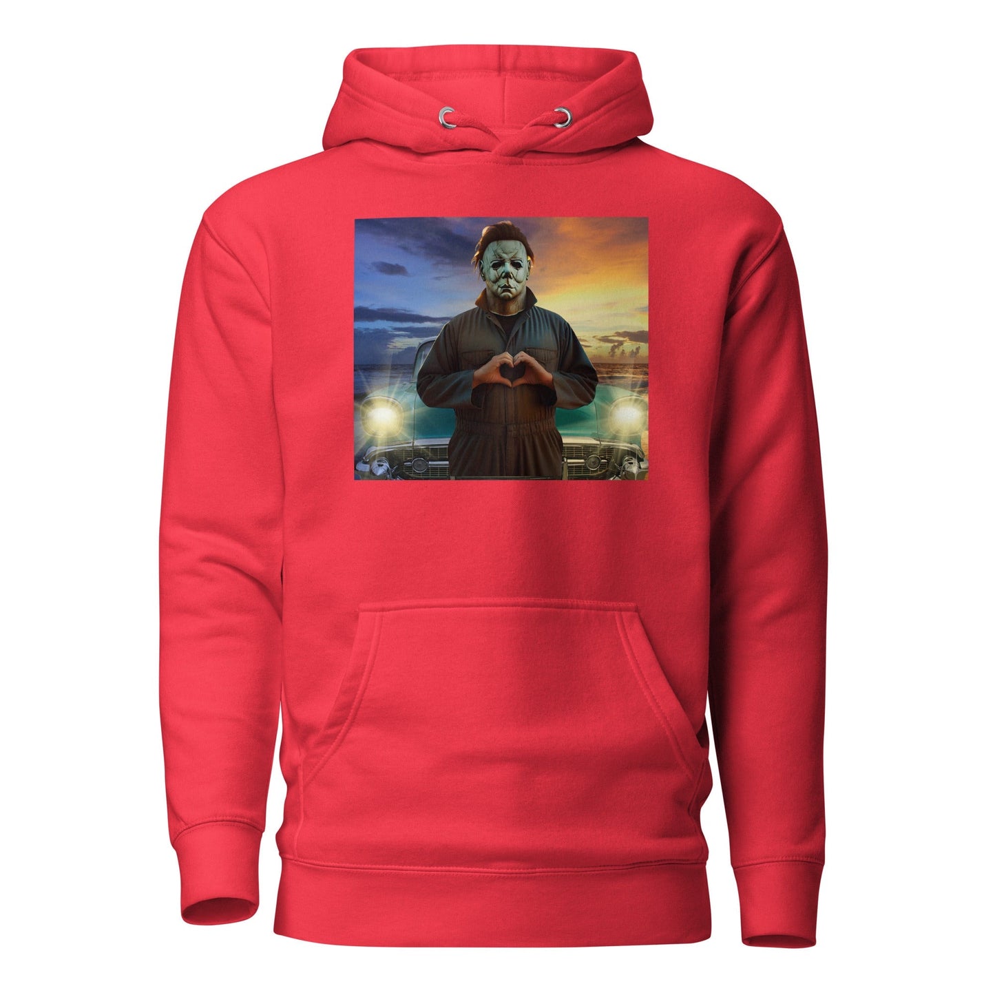 Hand Heart Michael Myers Hoodie