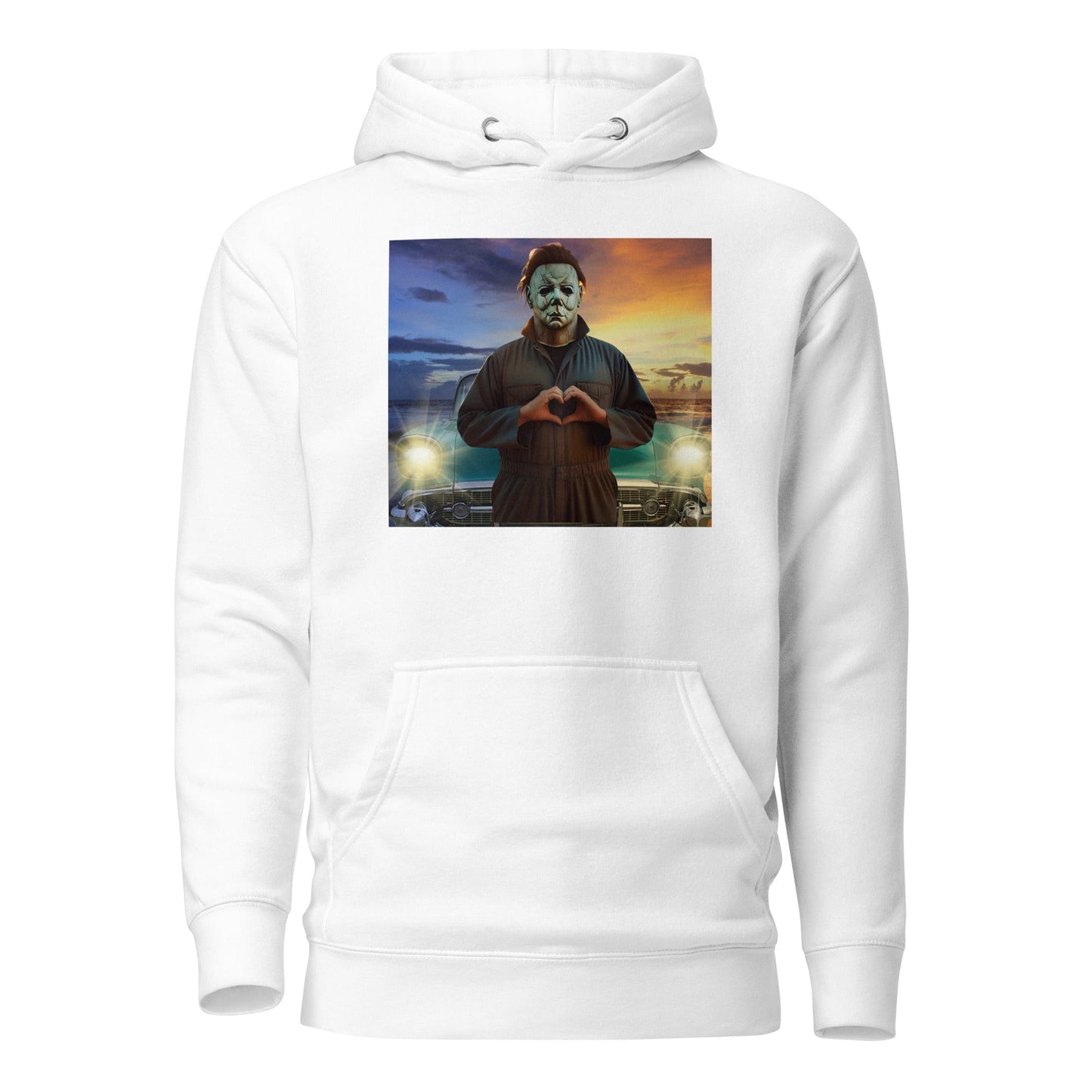 Hand Heart Michael Myers Hoodie