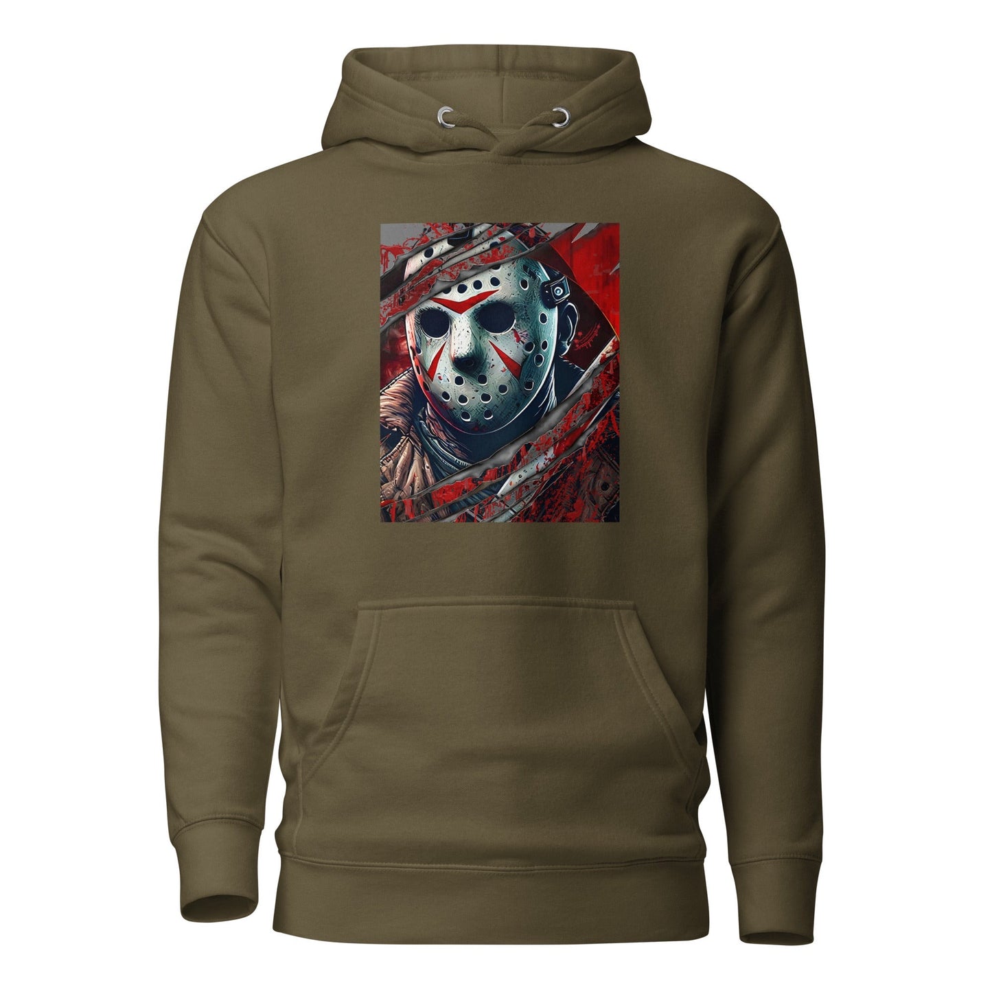 Jason Voorhees Scratch Look Hoodie