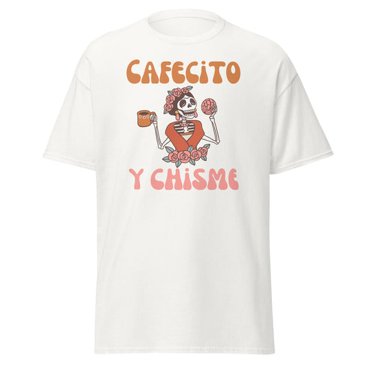 Cafecito Y Chisme Sugar Skull Shirt