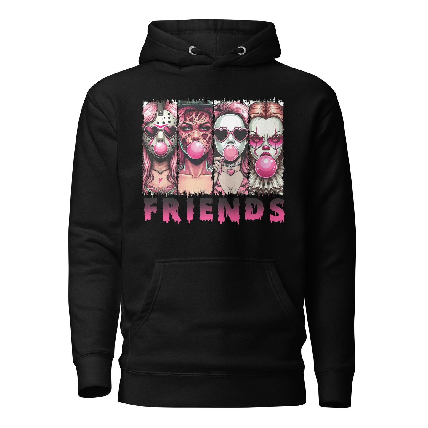 Horror Female Friends Hoodie