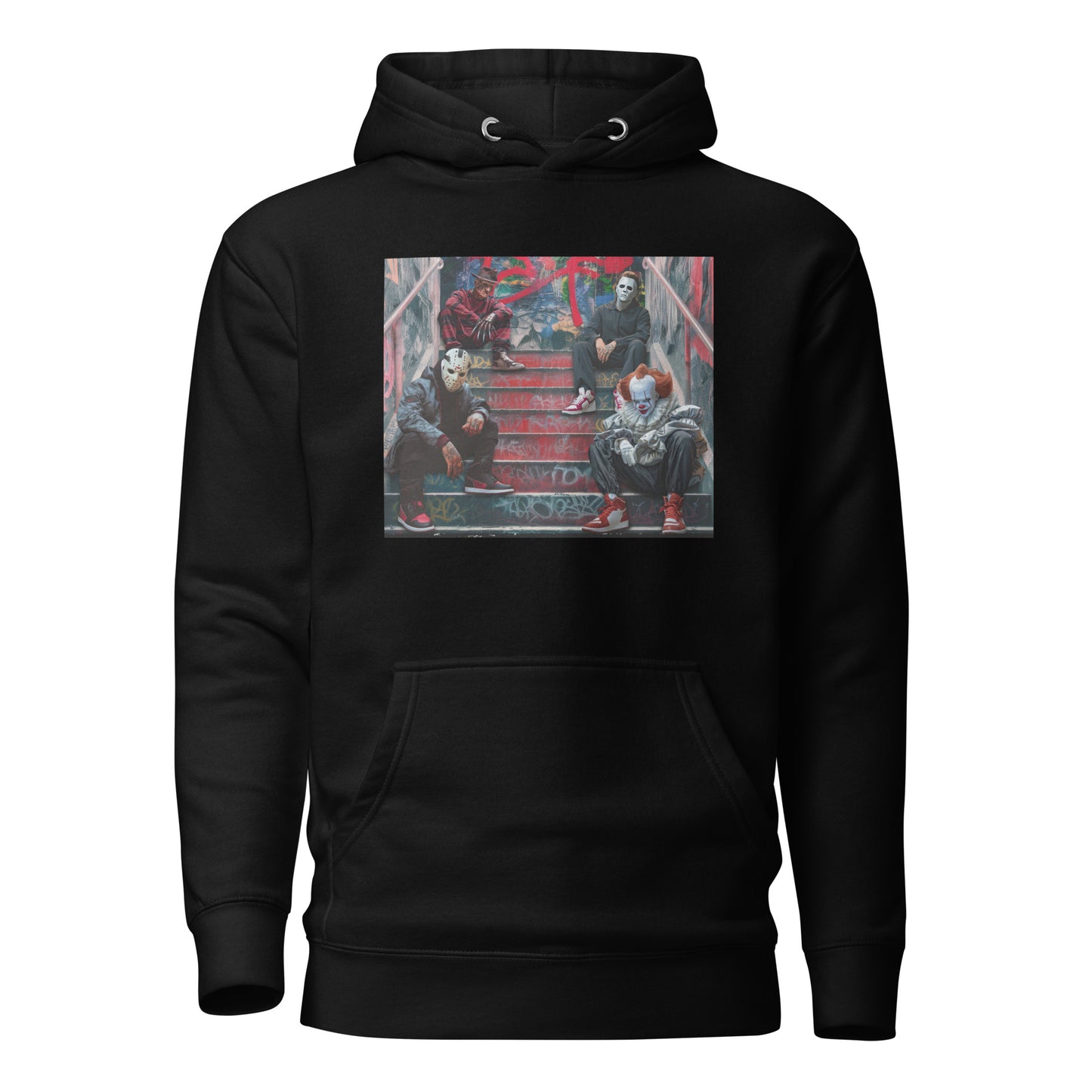 Horror Characters Chillin Hoodie