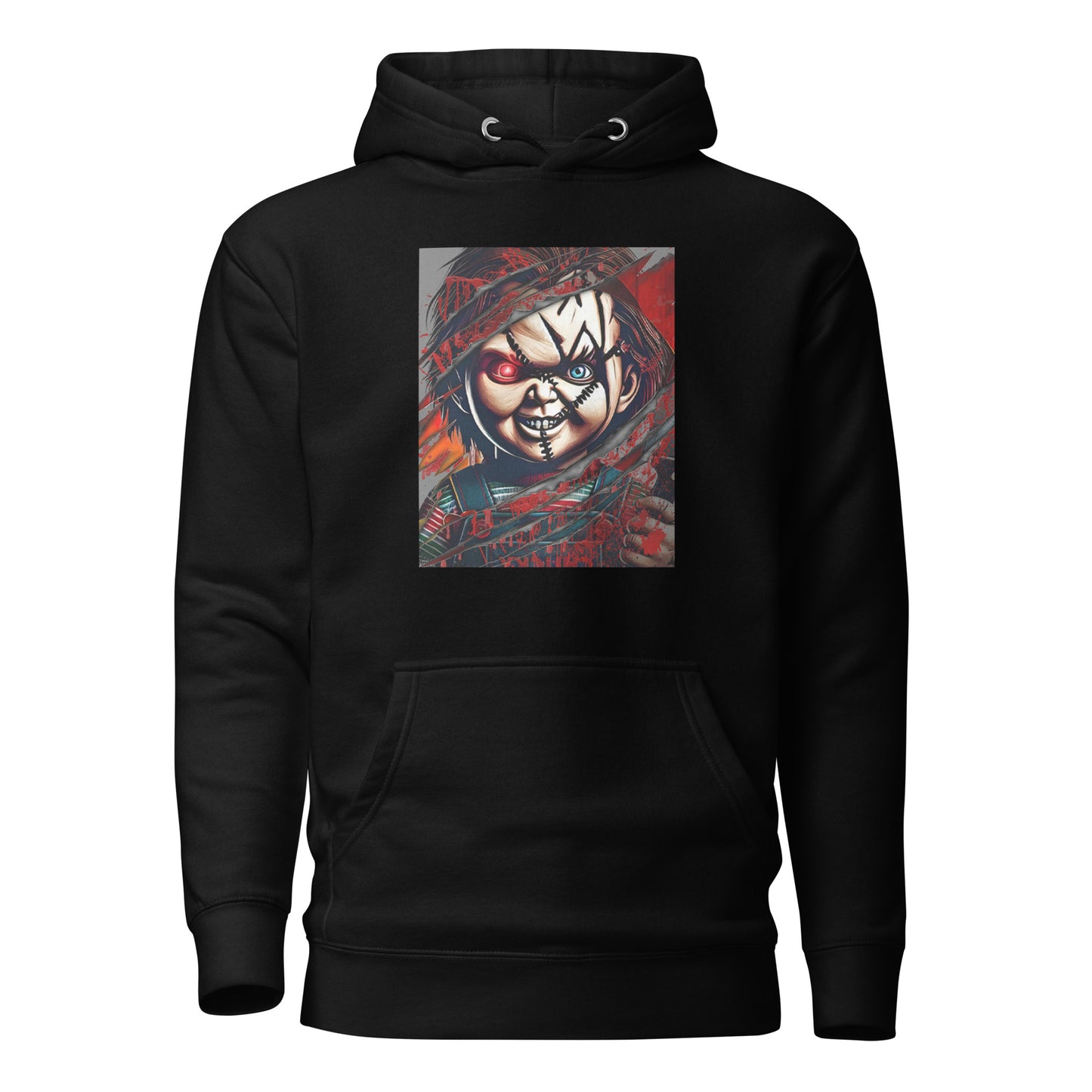 Chucky Doll Scratch Look Hoodie