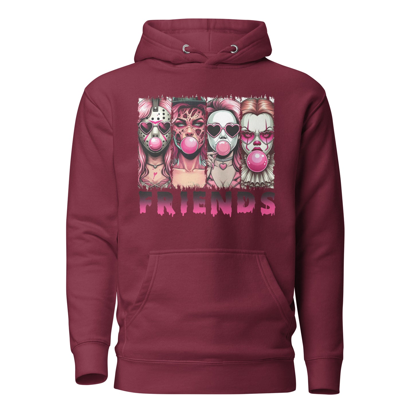 Horror Female Friends Hoodie