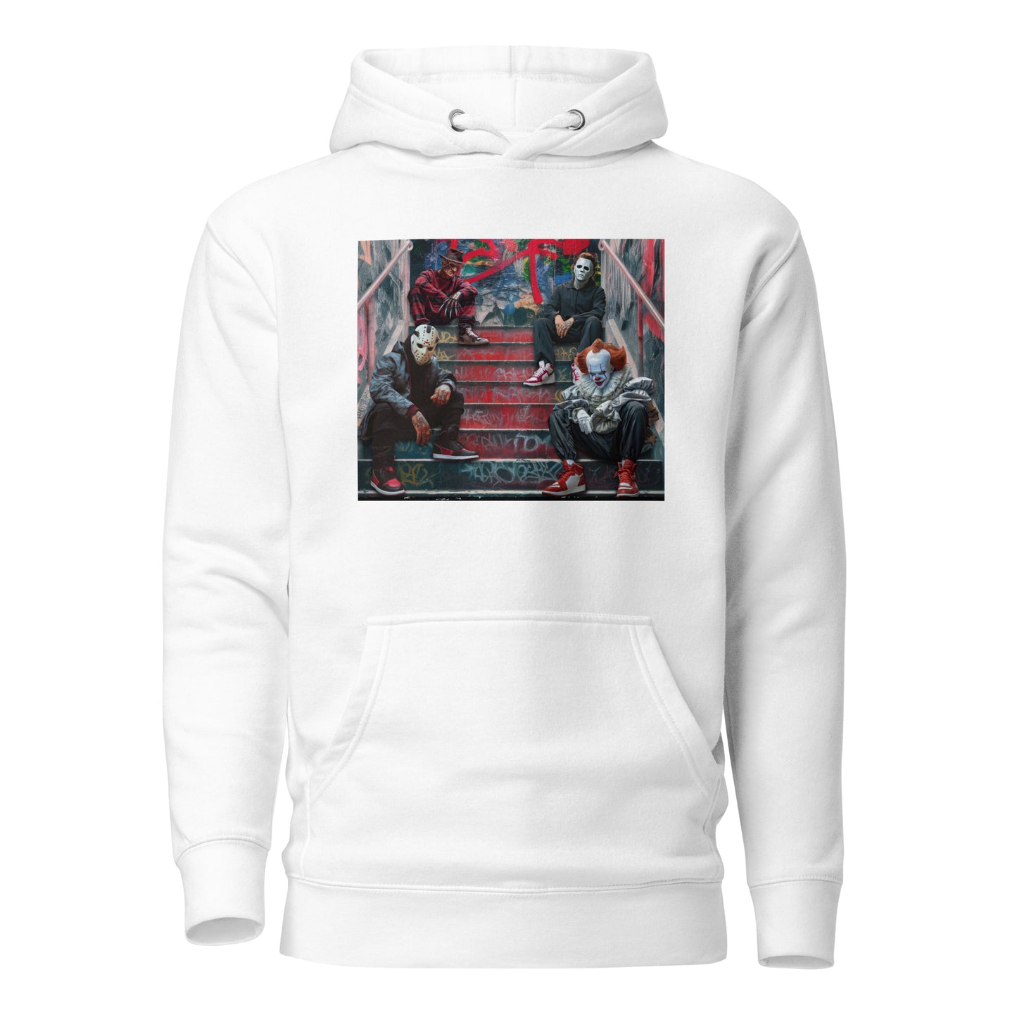 Horror Characters Chillin Hoodie